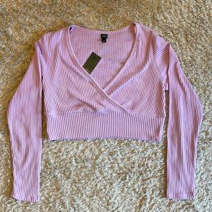 Wild Fable long sleeve crop top